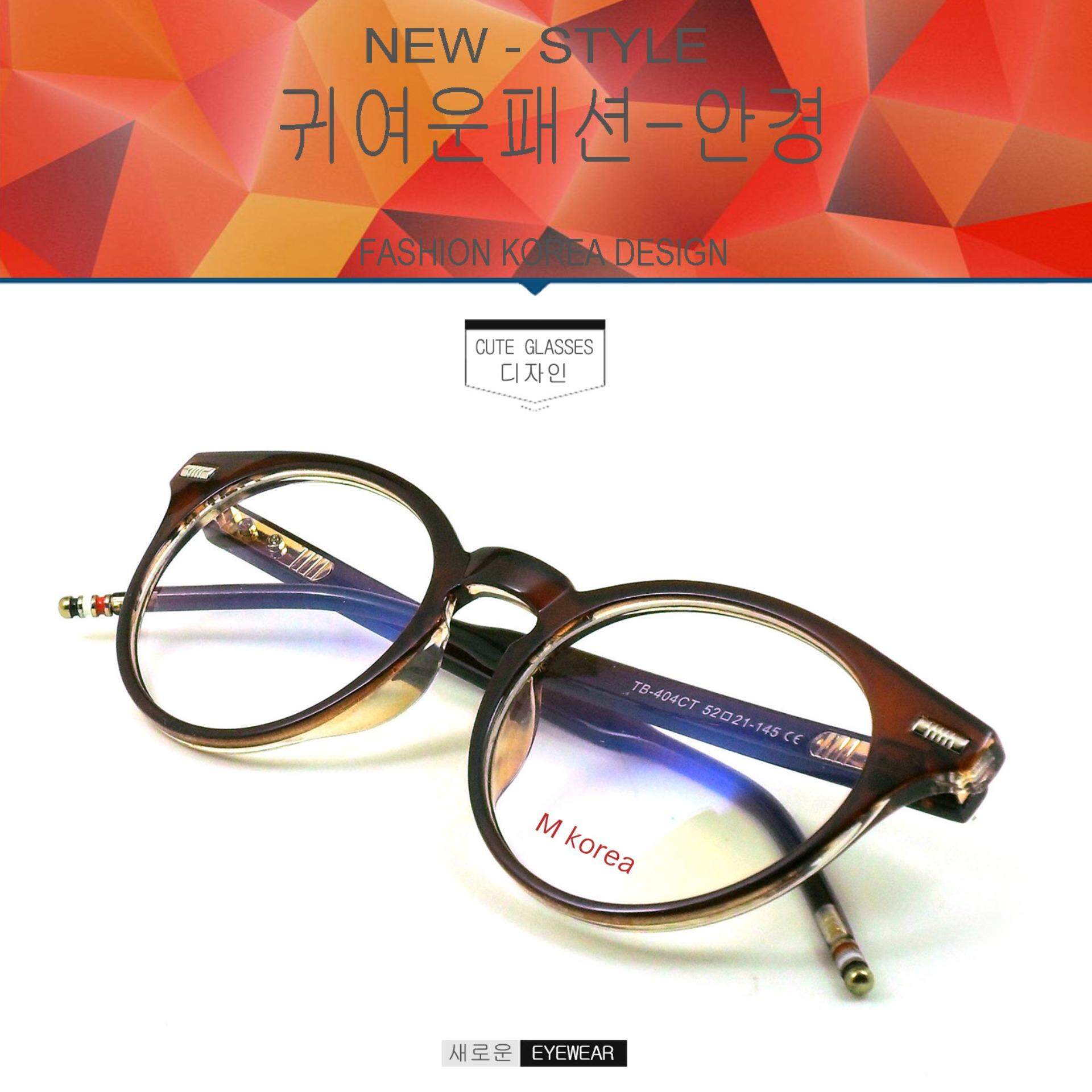Korean fashion glasses m Korea 404 eyeglasses frame eyeglass frame sports PC material spectacle eyeweartop glasses