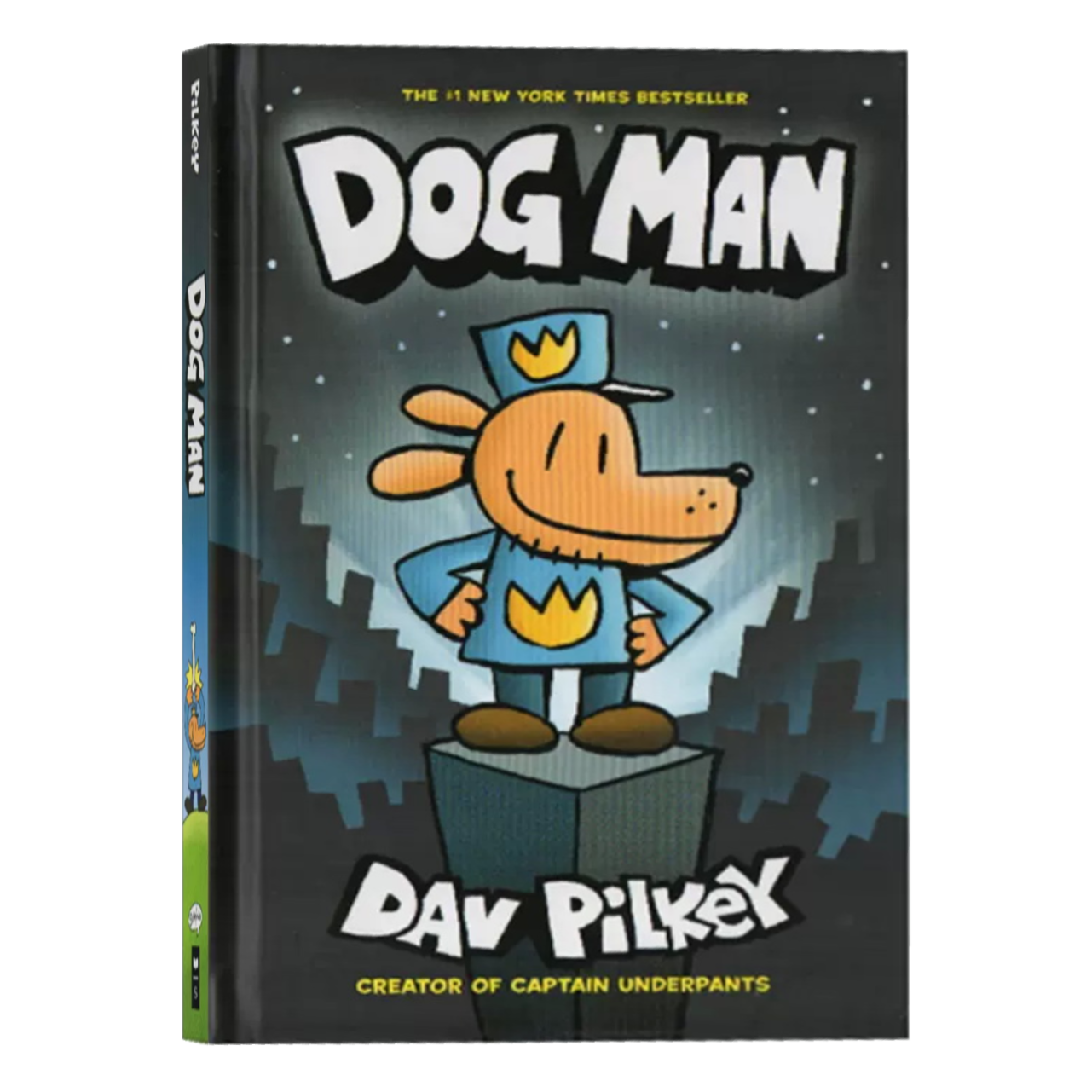 English cartoon children's book Dog Man series Detective Dog