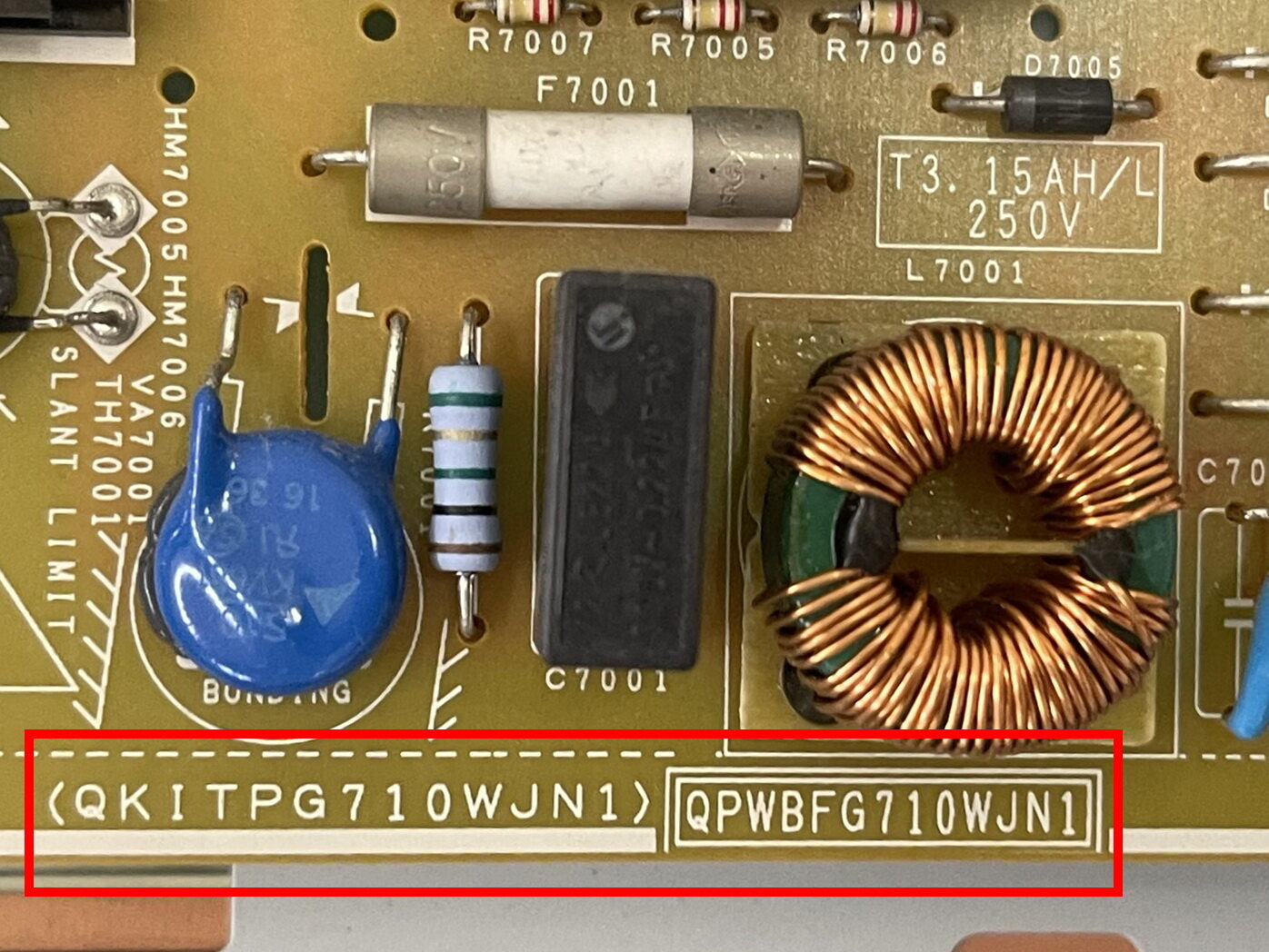 Power supply sharp LC-40LE280X LC-40LE185M duntkg710fm