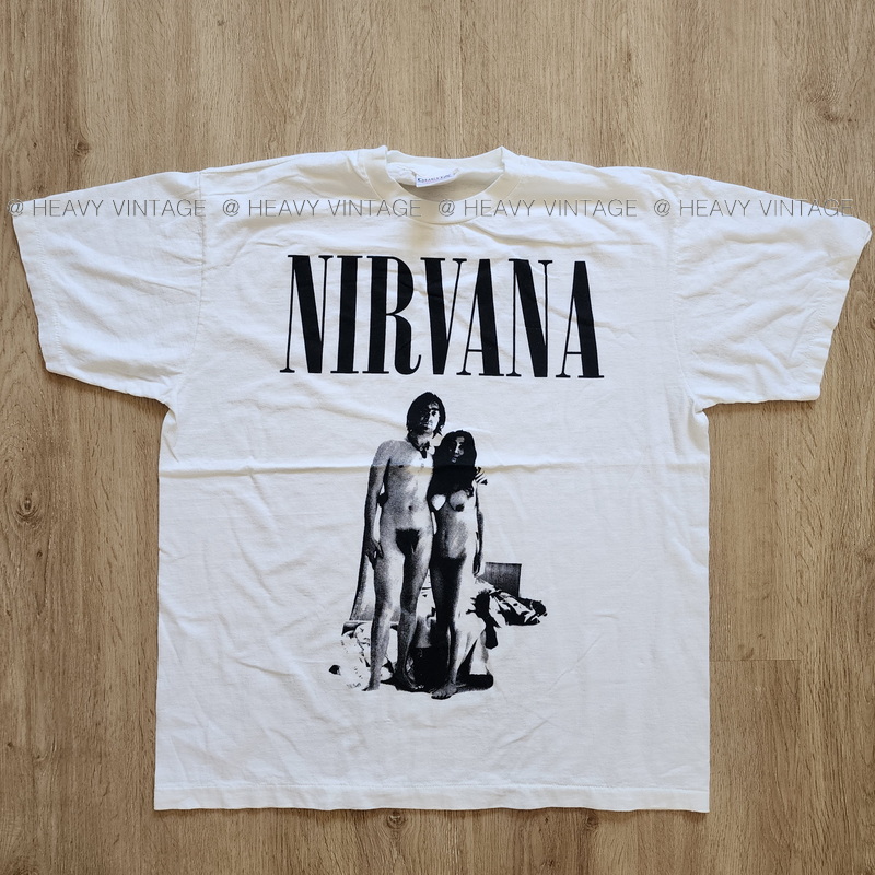 Nirvana +-SubPop USA tag vintage shirt rock band heavy vintage