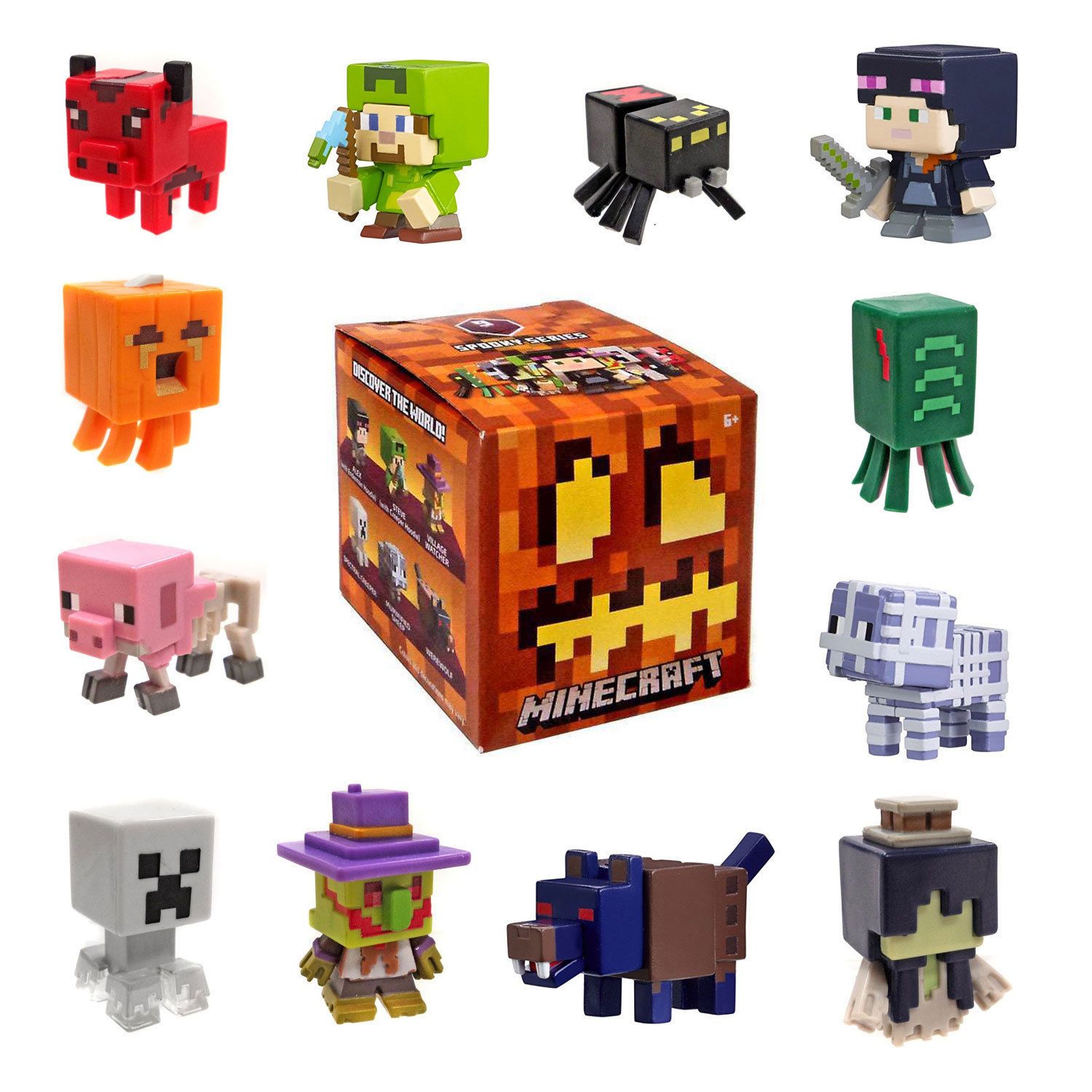 Minecraft spooky (Halloween) series9 mini figure mystery