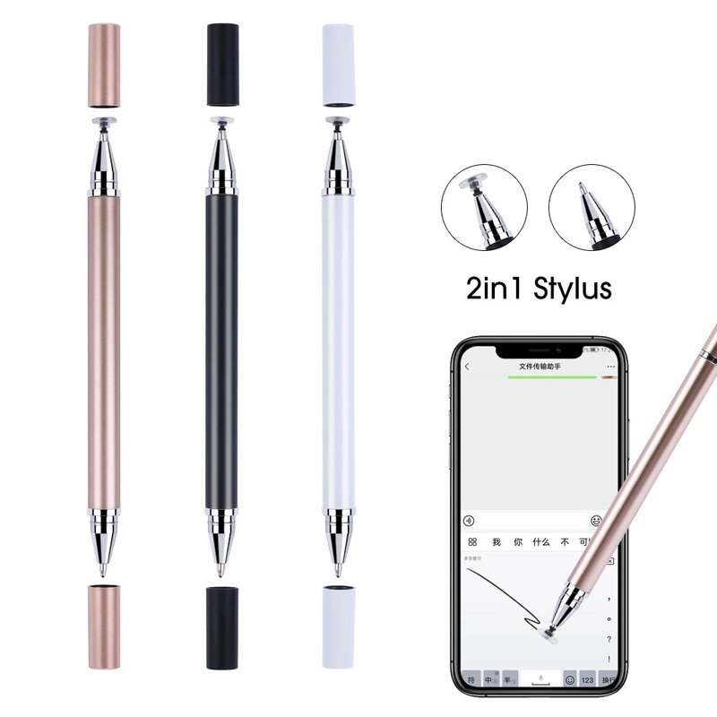 ELZO Stylus Pens for Touch Screens, 2 in 1 Universal Stylus